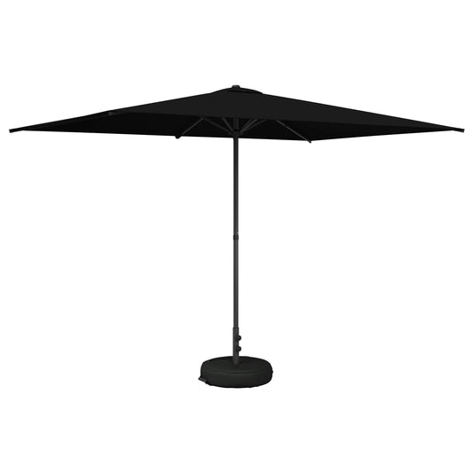 vidaXL Garden Parasol with Base 200 x 300 cm Polyester Rectangular