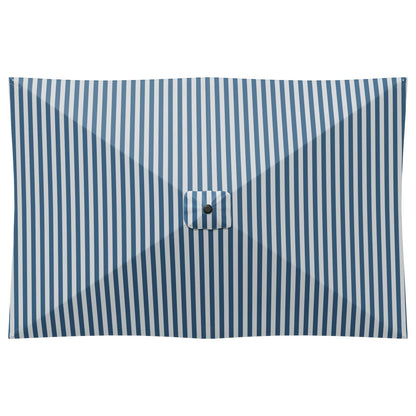 vidaXL Garden Parasol with Base 200 x 300 cm Polyester Rectangular