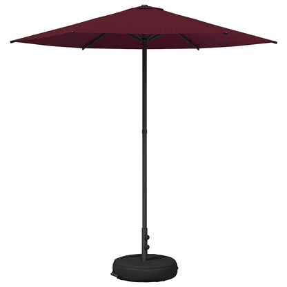 vidaXL Garden Parasol with Base 230 x 230 cm Polyester Rectangular