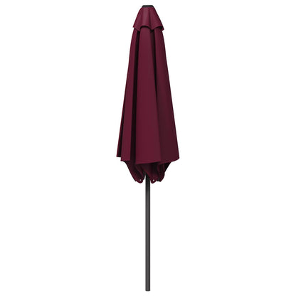vidaXL Garden Parasol with Base 230 x 230 cm Polyester Rectangular