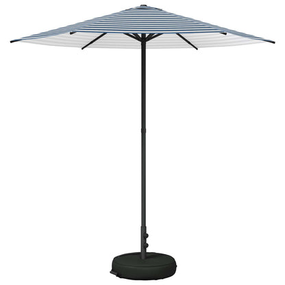 vidaXL Garden Parasol with Base 230 x 230 cm Polyester Rectangular