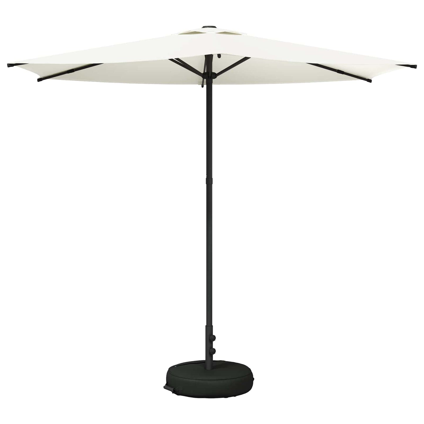 vidaXL Garden Parasol 270 x 270 cm Polyester Rectangular Cream