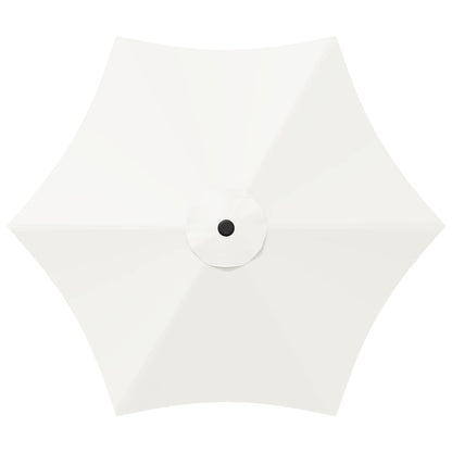 vidaXL Garden Parasol with Base 270 x 270 cm Polyester Rectangular