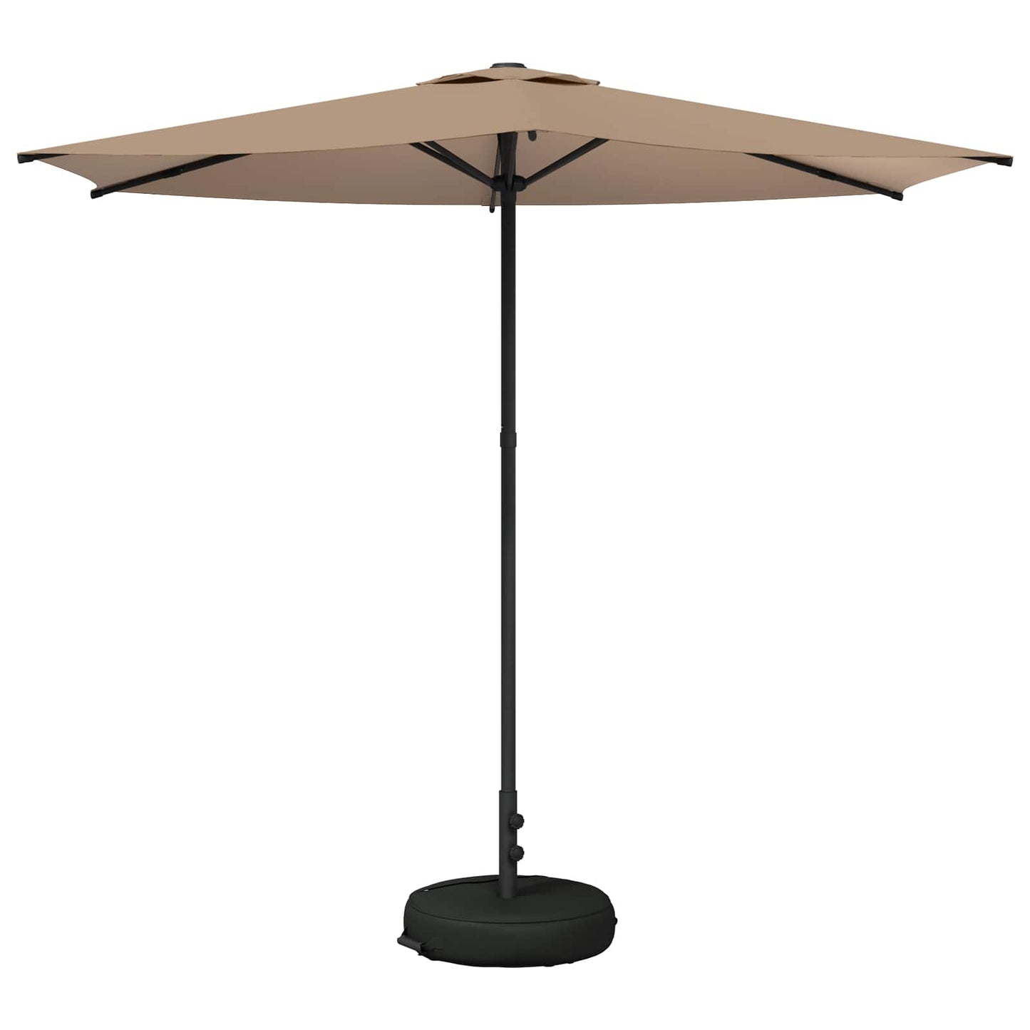 vidaXL Garden Parasol 270 x 270 cm Polyester Rectangular Taupe