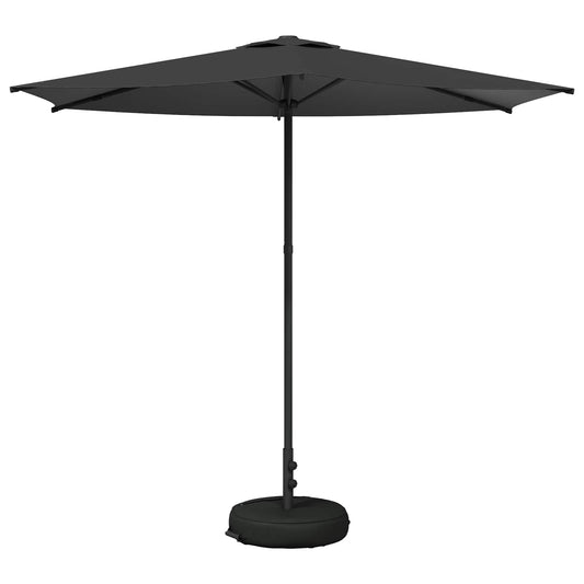 vidaXL Garden Parasol with Base 270 x 270 cm Polyester Rectangular