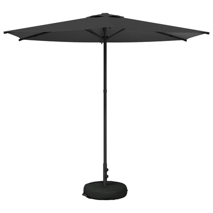 vidaXL Garden Parasol with Base 270 x 270 cm Polyester Rectangular