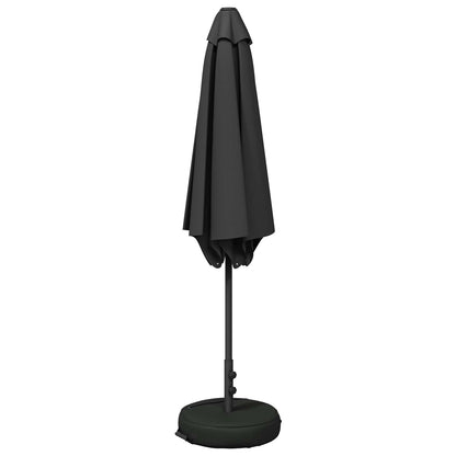 vidaXL Garden Parasol 270 x 270 cm Polyester Rectangular Anthracite