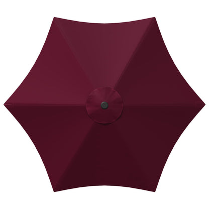 vidaXL Garden Parasol with Base 270 x 270 cm Polyester Rectangular