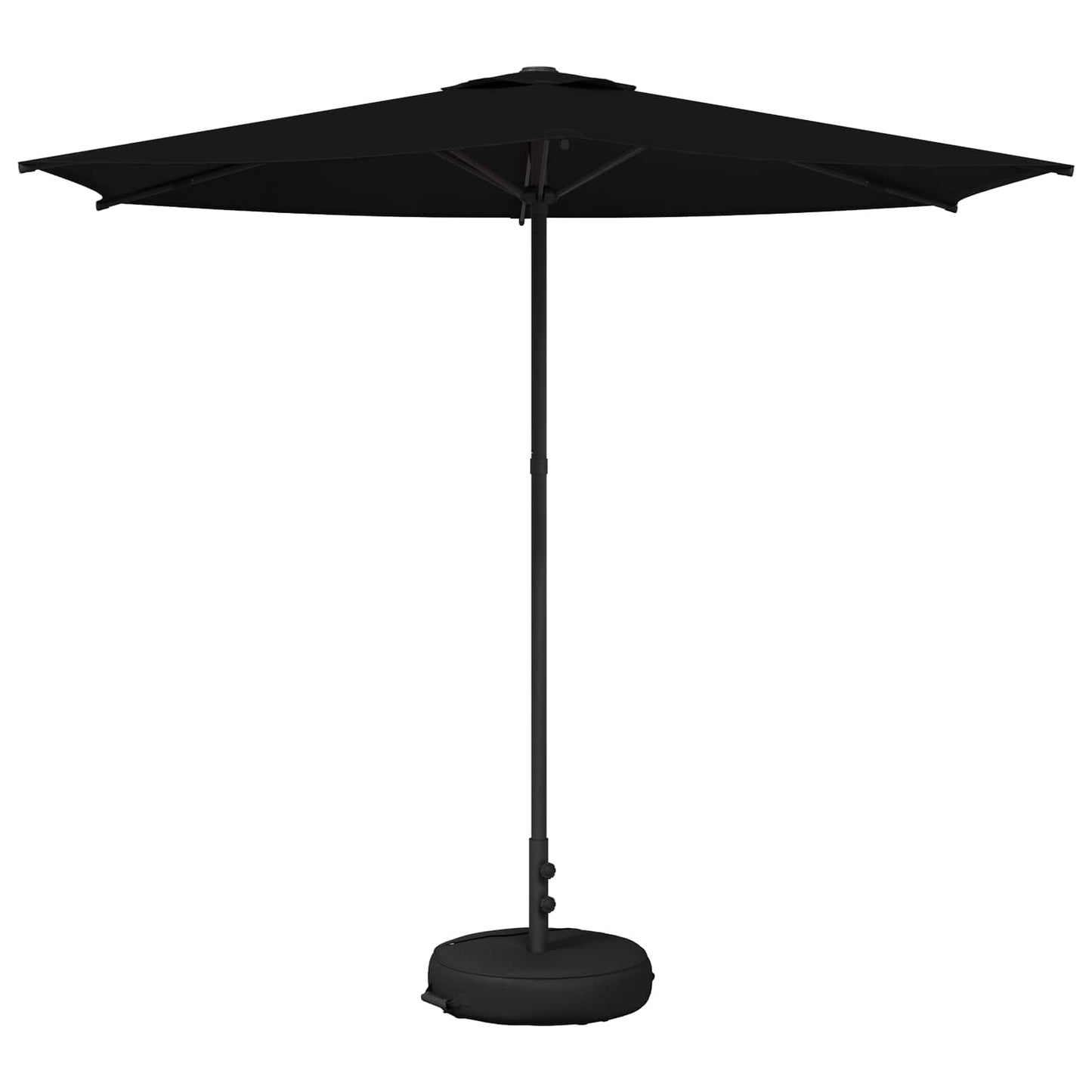 vidaXL Garden Parasol 270 x 270 cm Polyester Rectangular Black