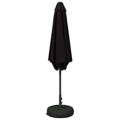vidaXL Garden Parasol 270 x 270 cm Polyester Rectangular Black