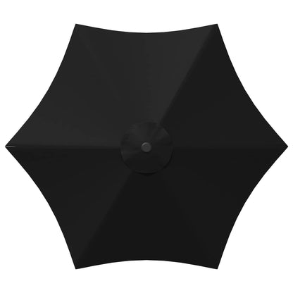 vidaXL Garden Parasol with Base 270 x 270 cm Polyester Rectangular