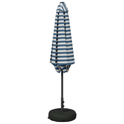 vidaXL Garden Parasol with Base 270 x 270 cm Polyester Rectangular