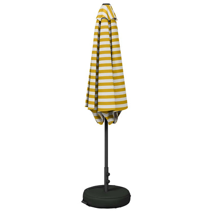 vidaXL Garden Parasol with Base 300 x 300 cm Polyester Rectangular