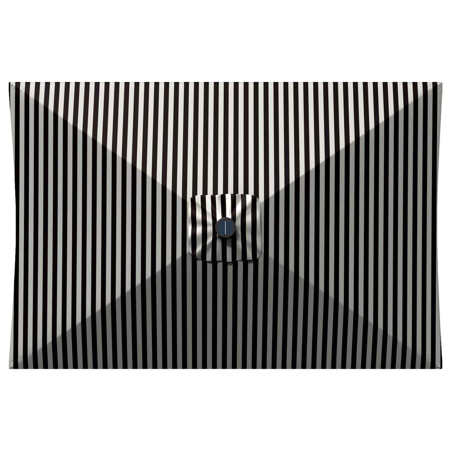 vidaXL Garden Parasol with LED Lights and Base 200 x 300 cm Polyester