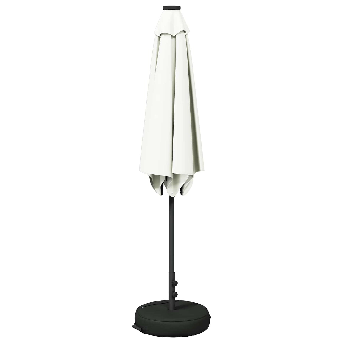 vidaXL Garden Parasol with LED Lights and Base 270 x 270 cm Polyester