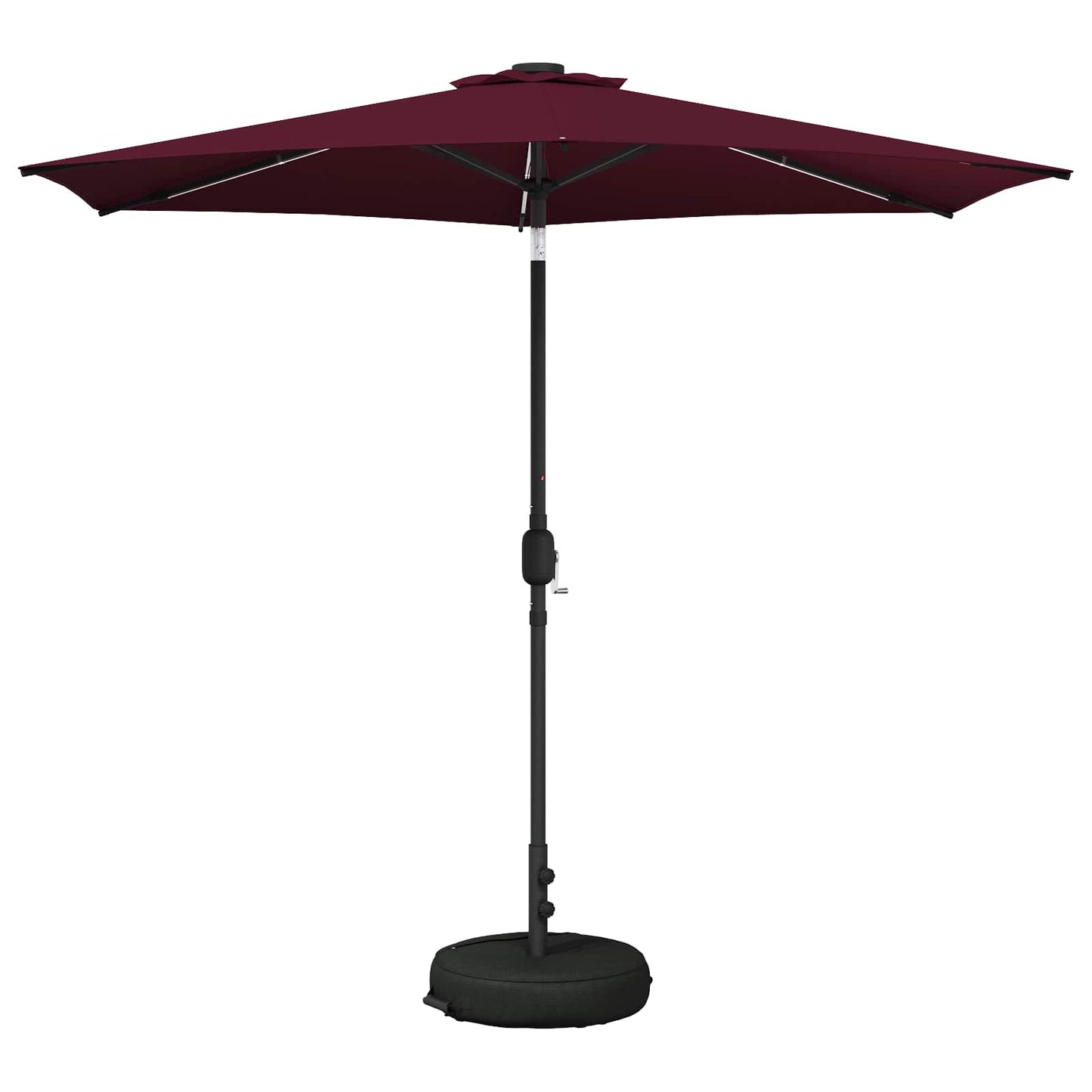 vidaXL Garden Parasol with LED Lights 270 x 270 cm Polyester