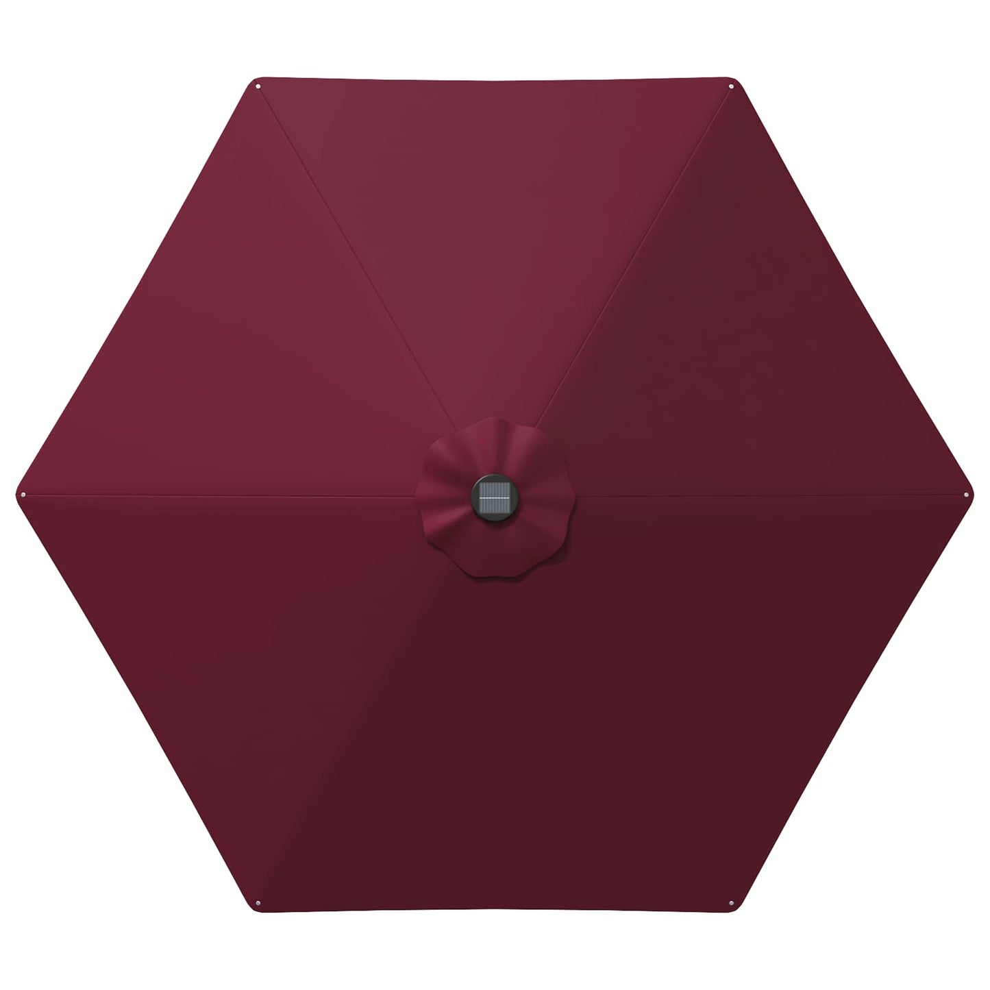vidaXL Garden Parasol with LED Lights 270 x 270 cm Polyester