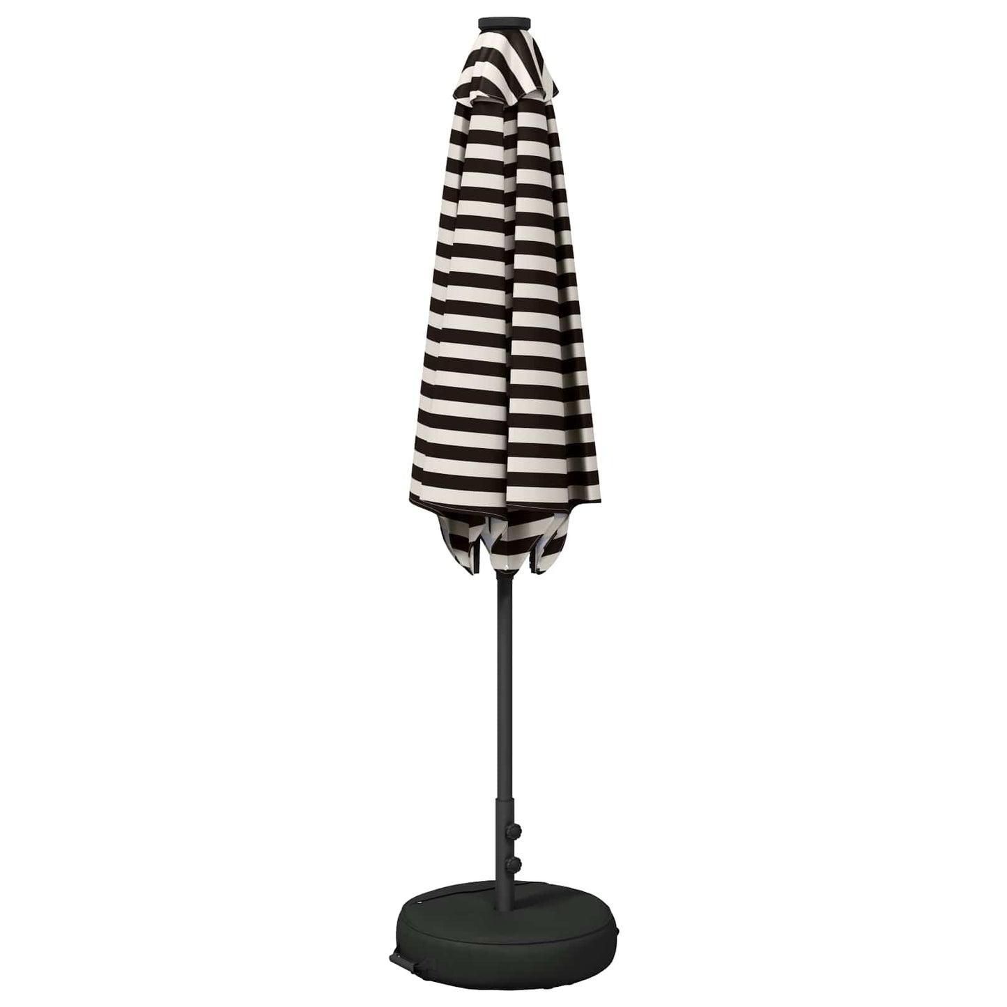 vidaXL Garden Parasol with LED Lights and Base 270 x 270 cm Polyester