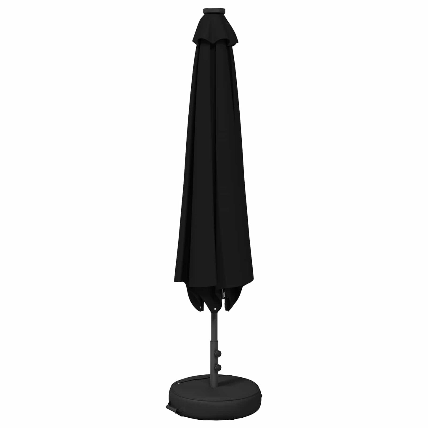 vidaXL Garden Parasol with LED Lights and Base 300 x 300 cm Polyester