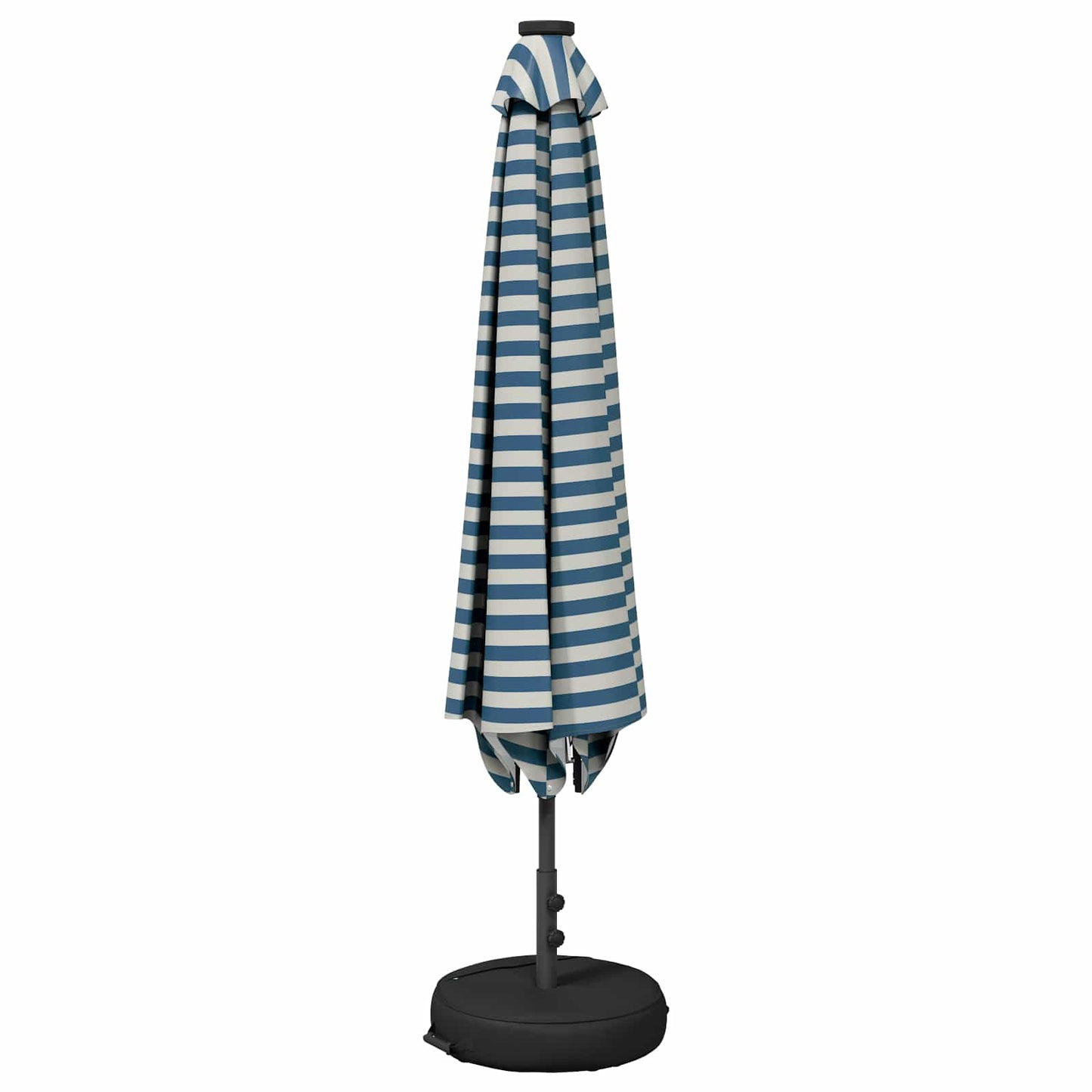 vidaXL Garden Parasol with LED Lights and Base 300 x 300 cm Polyester