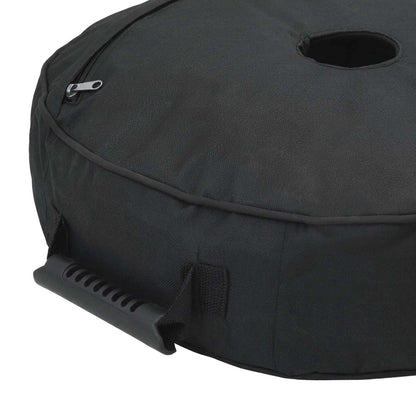 vidaXL Patio Umbrella Base 60 x 60 cm Steel Black
