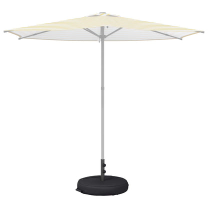 vidaXL Patio Umbrella Base 60 x 60 cm Steel Black