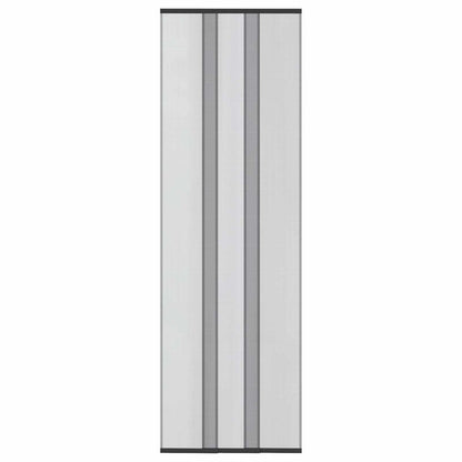 vidaXL Insect Door Screen with Mesh Curtain Black 70 x 220 cm