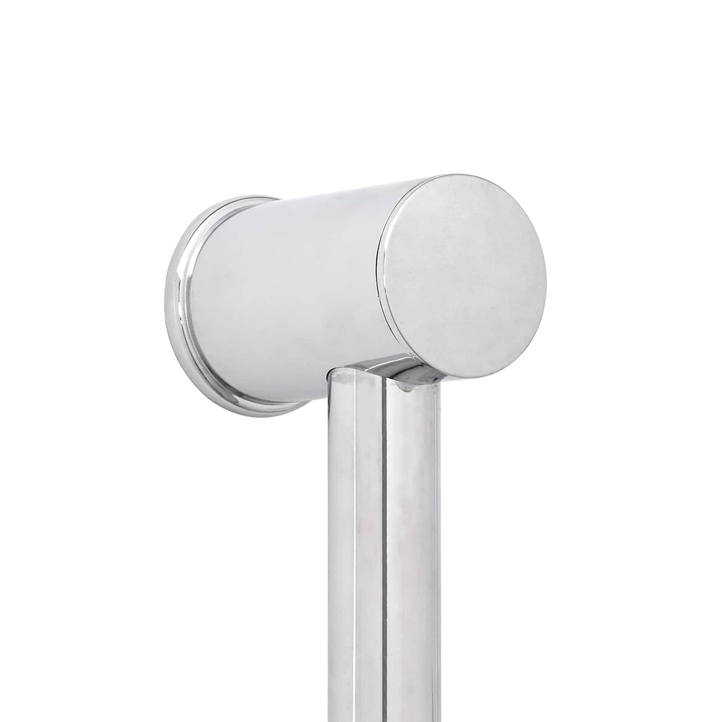 vidaXL Shower Head Holder Chrome 71 cm Stainless Steel