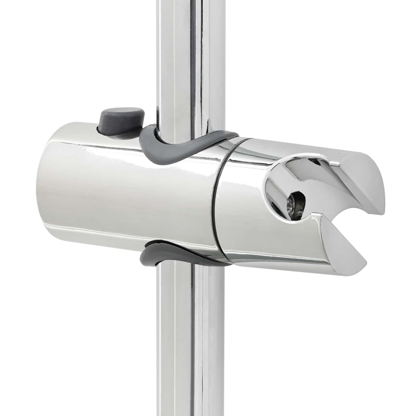 vidaXL Shower Head Holder Chrome 71 cm Stainless Steel