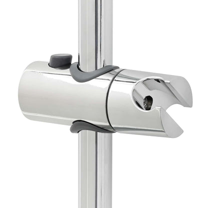 vidaXL Shower Head Holder Chrome 71 cm Stainless Steel