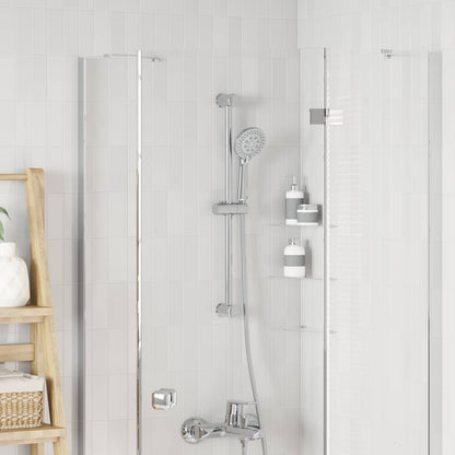 vidaXL Shower Head Holder Chrome 71 cm Stainless Steel