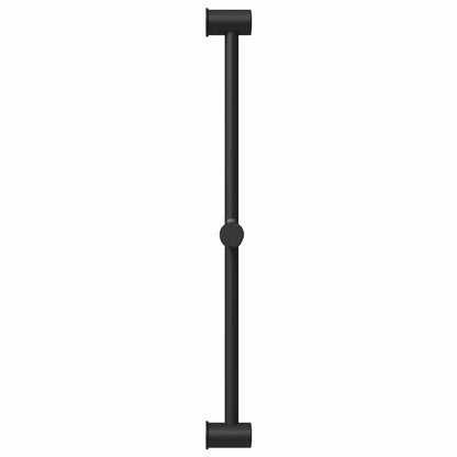 vidaXL Shower Head Holder Black 71 cm Stainless Steel