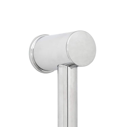 vidaXL Shower Head Holder Chrome 101 cm Stainless Steel