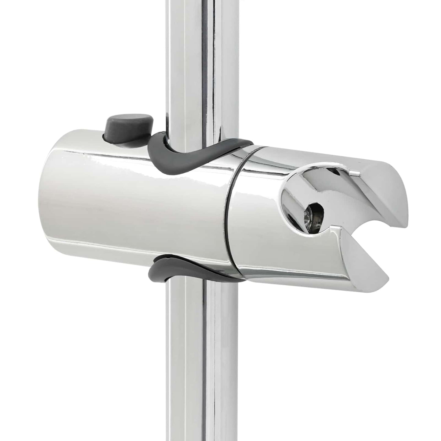 vidaXL Shower Head Holder Chrome 101 cm Stainless Steel