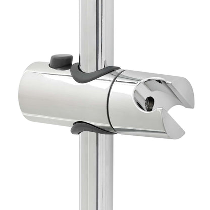 vidaXL Shower Head Holder Chrome 101 cm Stainless Steel