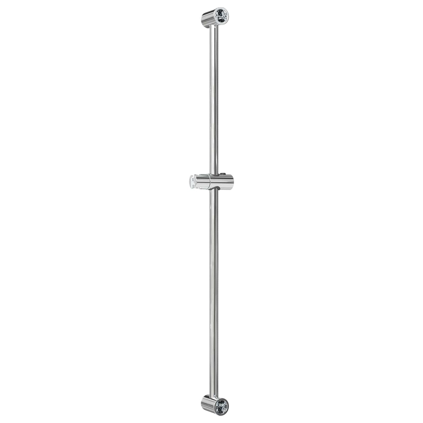 vidaXL Shower Head Holder Chrome 101 cm Stainless Steel