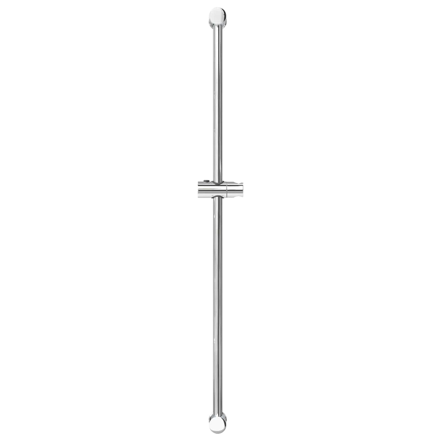 vidaXL Shower Head Holder Chrome 101 cm Stainless Steel