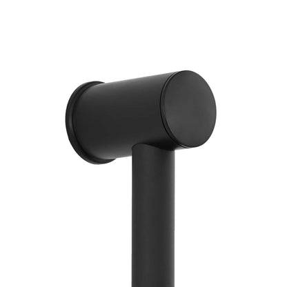 vidaXL Shower Head Holder Black 101 cm Stainless Steel