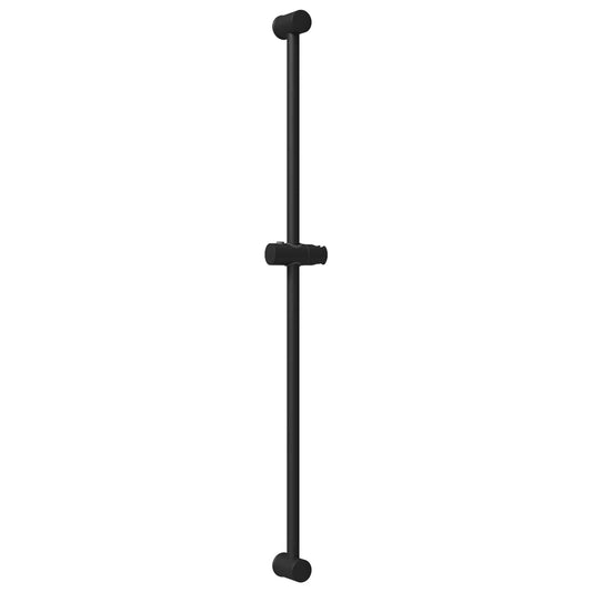 vidaXL Shower Head Holder Black 100 cm Stainless Steel