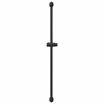 vidaXL Shower Head Holder Black 101 cm Stainless Steel