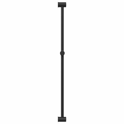 vidaXL Shower Head Holder Black 101 cm Stainless Steel