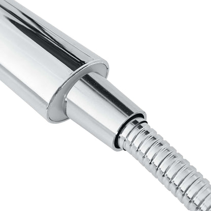 vidaXL Shower Head Set Chrome 150 cm Stainless Steel