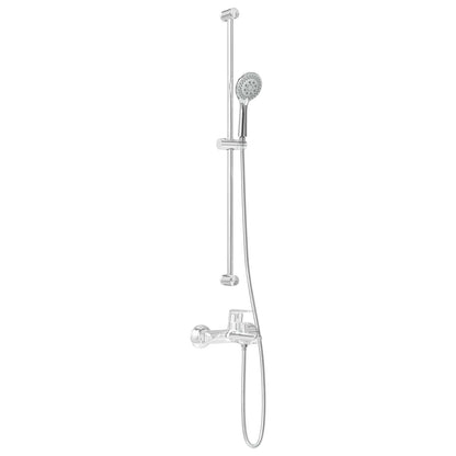 vidaXL Shower Head Set Chrome 150 cm Stainless Steel