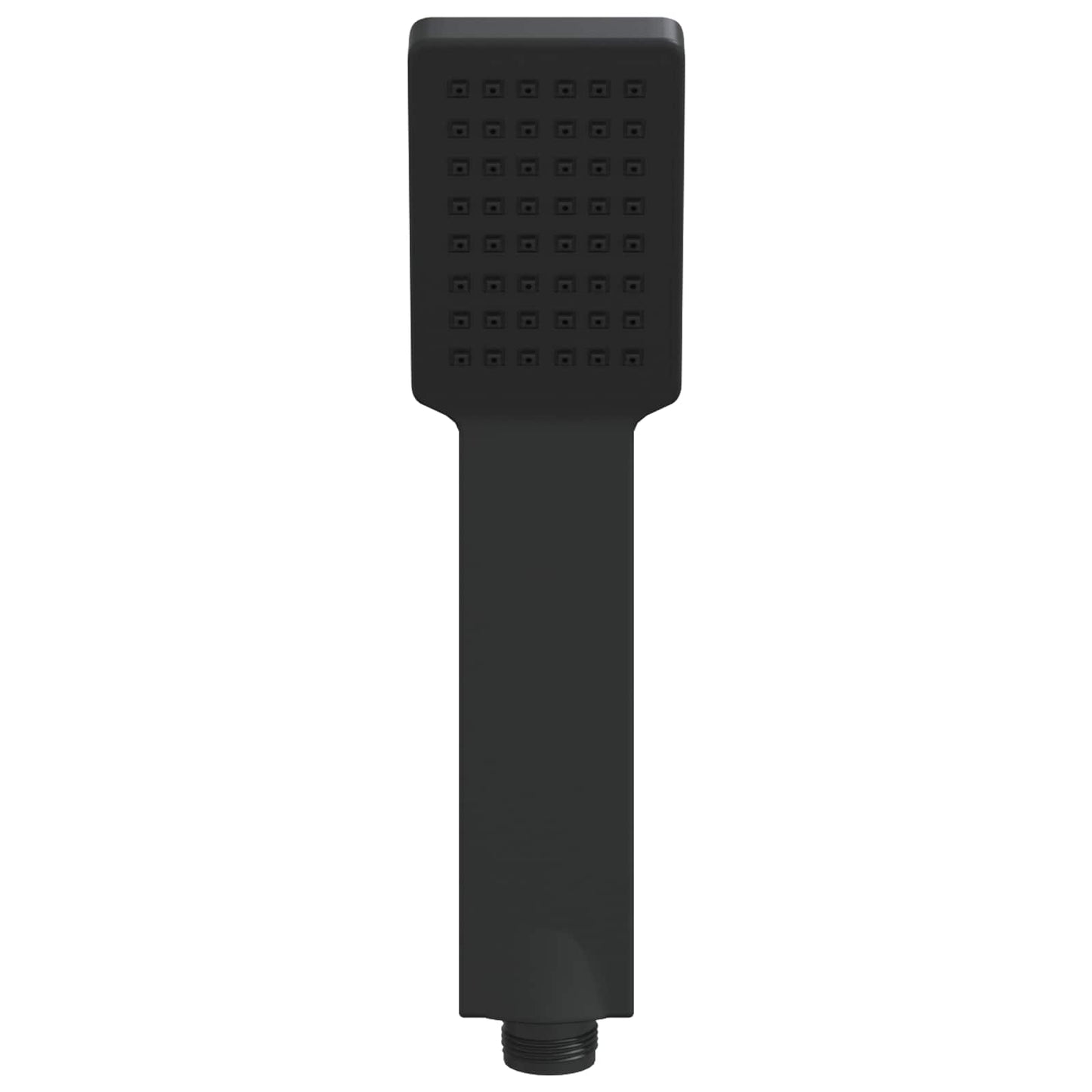 vidaXL Shower Head Set Black 150 cm Stainless Steel
