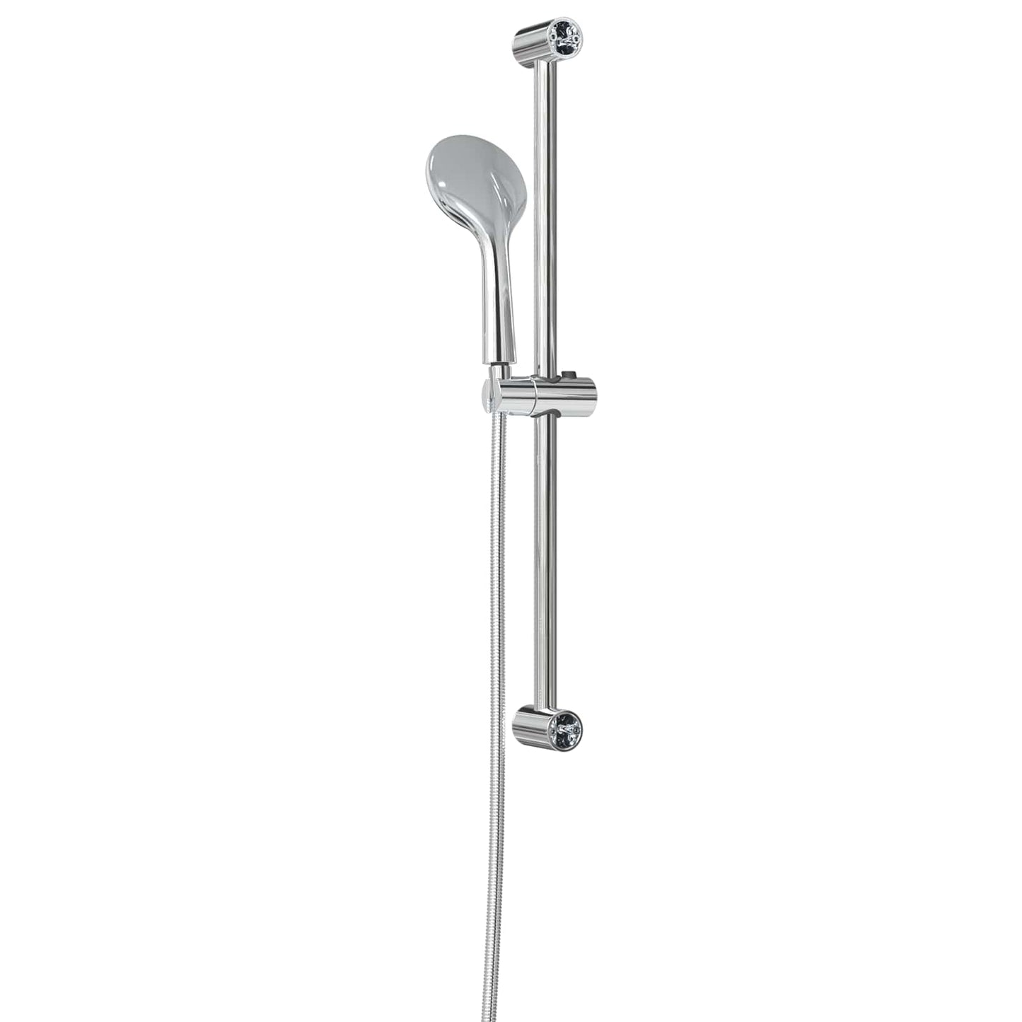 vidaXL Shower System Set Chrome 70 cm Stainless Steel