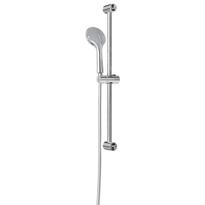 vidaXL Shower System Set Chrome 70 cm Stainless Steel