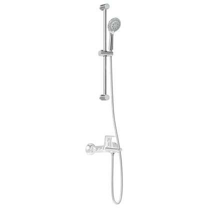 vidaXL Shower System Set Chrome 70 cm Stainless Steel