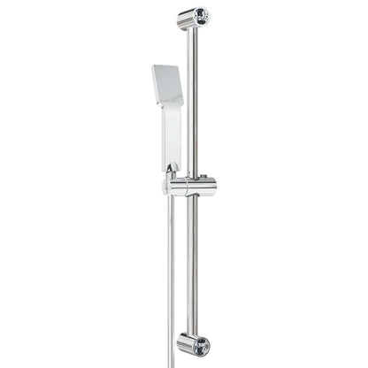 vidaXL Shower System Set Chrome 70 cm Stainless Steel