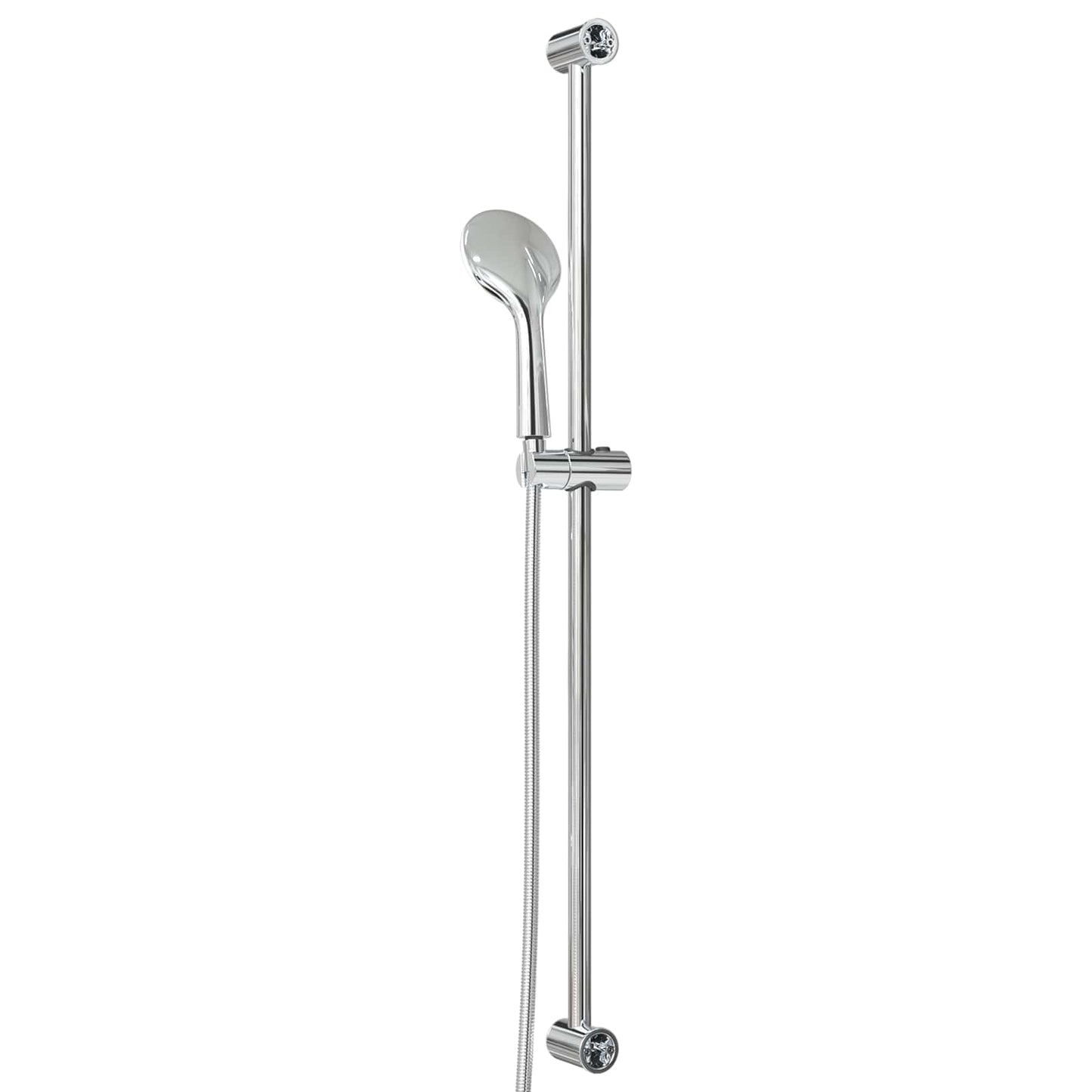 vidaXL Shower System Set Chrome 100 cm Stainless Steel