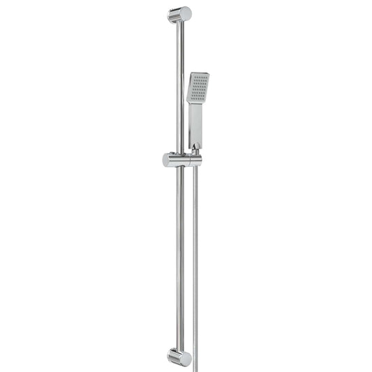 vidaXL Shower System Set Chrome 100 cm Stainless Steel